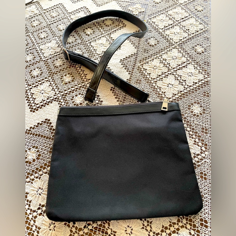 Nella Bella Vegan Leather Crossbody Black Purse